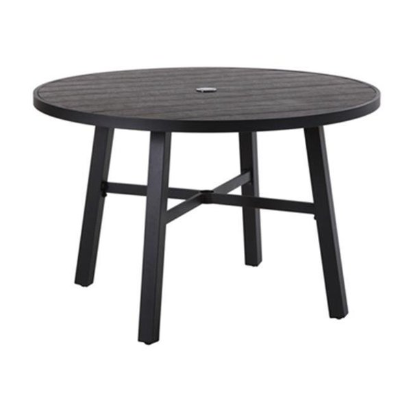 Letright Industrial Letright Industrial 258901 Four Seasons Courtyard Adelaide Dine Table; 43.90 x 43.90 x 28.35 in. 258901